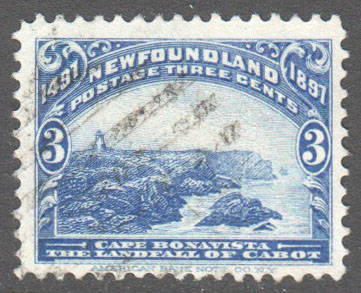 Newfoundland Scott 63 Used F - Click Image to Close